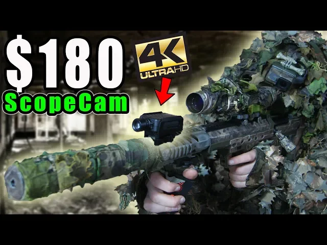 4k ultra hd scopecam - airsoft runcam